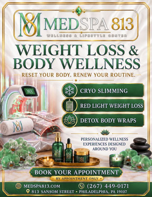 MedSpa 813 weight loss and body wellness flyer