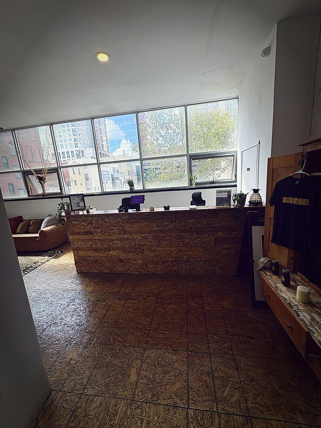 The front desk at MedSpa 813