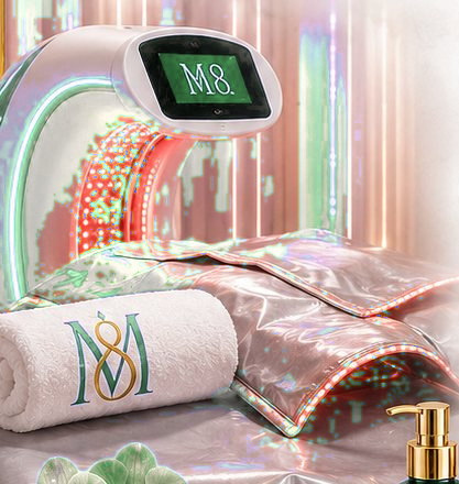 Red light wellness device at MedSpa 813